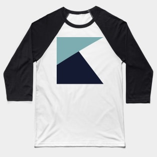 Geometric triangle Baseball T-Shirt